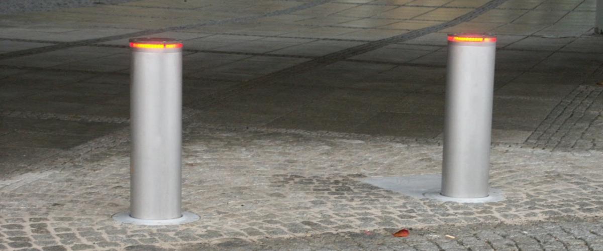 Bollards - uitschuifbare paal